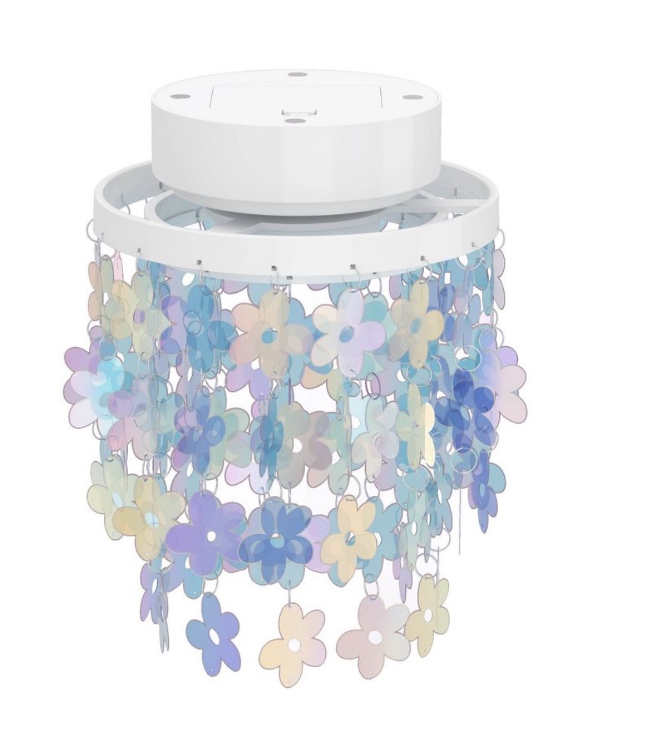 plastic chandelier light for locker decoration
