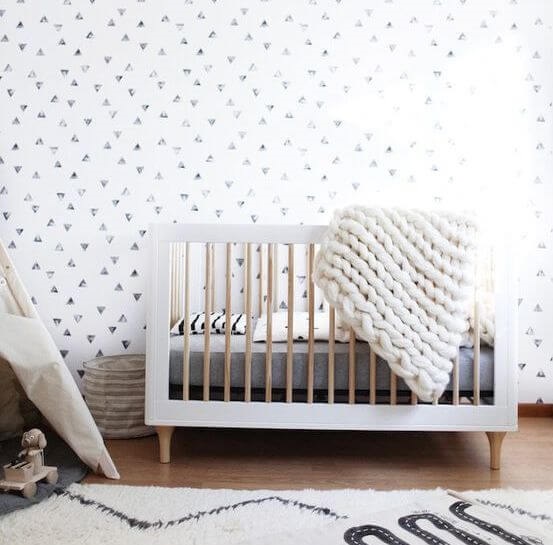 Modern Geometric Gender-Neutral Nursery