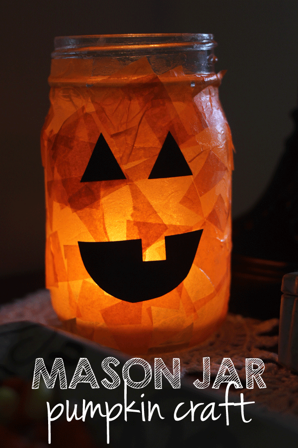 Mason Jar Pumpkin