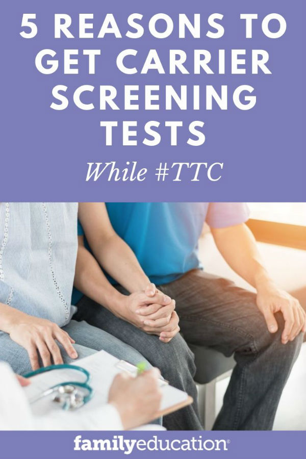 reasons to get carrier screening tests pinterest image