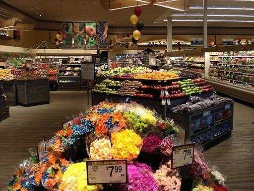 Grocery Store Produce Aisle
