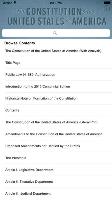 free educational apps for kids - US Constitution
