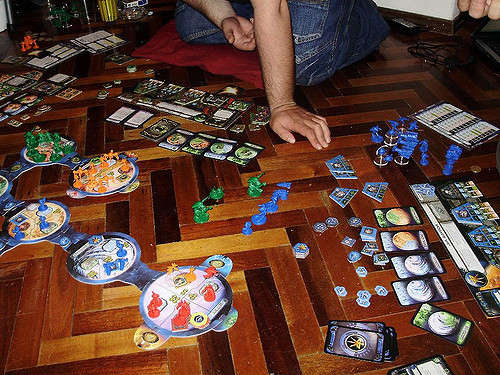 Play table board games instead of video games.