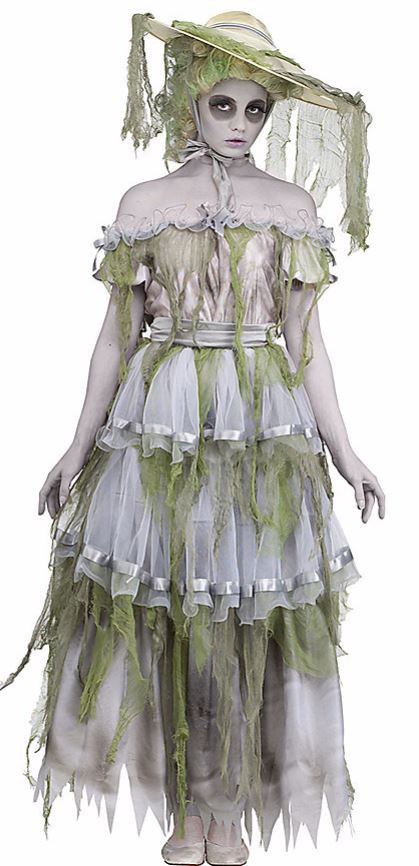 Zombie costumes, zombie southern belle
