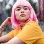 Tattooed teenager