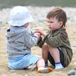 Kids fighting