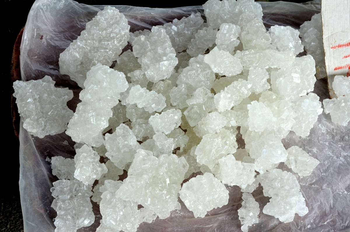 Rock candy crystals