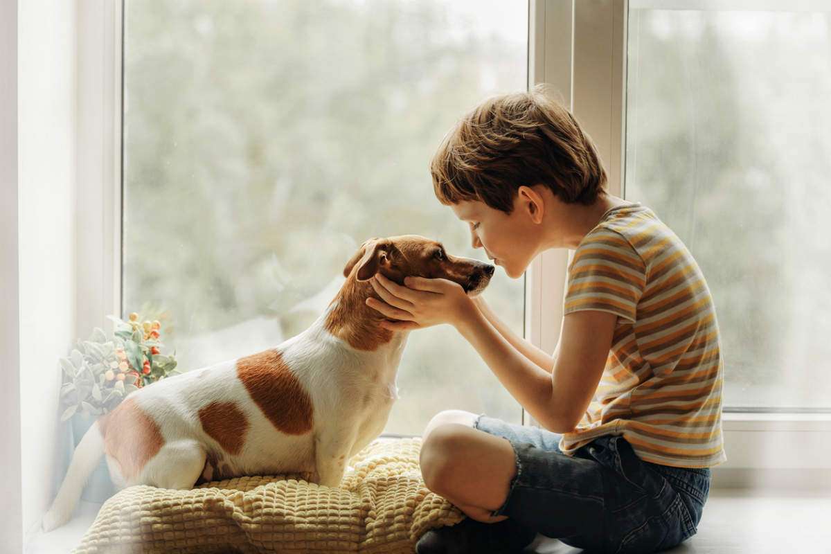 how pets impact kids' mental health