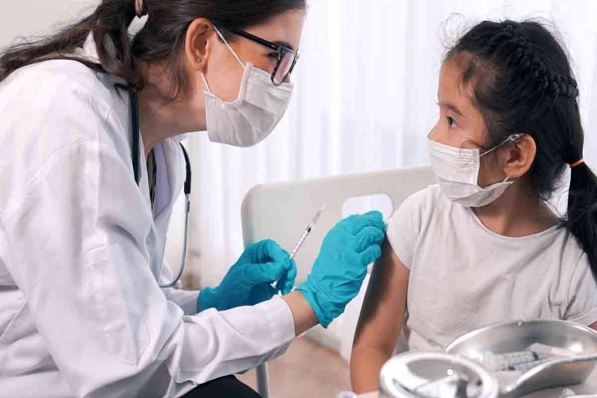 Child Getting Vaccinated