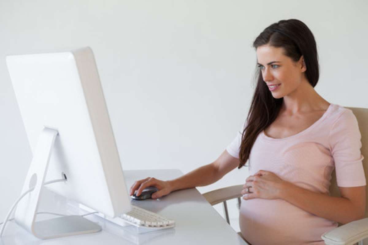 Adjust Your Workspace During Pregnancy