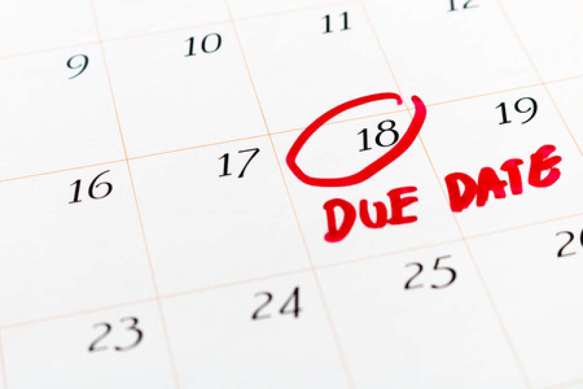 Due-Date Calendar