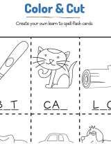 Learn to Spell Flash Cards 1