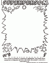 Drawing Activity Superhero Printable Familyeducation