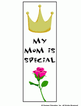 Printable Mother's Day Bookmark