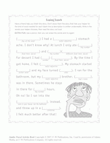 Losing Lunch Mad Libs