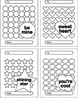 Valentine's Day Cards Kids Can Color