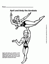 April and Andy the Acrobats