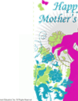 Colorful Printable Mother's Day Card