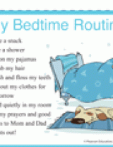 Bedtime Routine Checklist for Older Kids