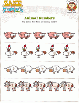 Steampunk Riders Animal Numbers