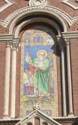 Mural of Saint Patrick