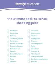 back to school shopping guide