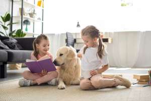 Reading to pets builds kids