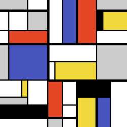 Geometry, Color, and Piet Mondrian