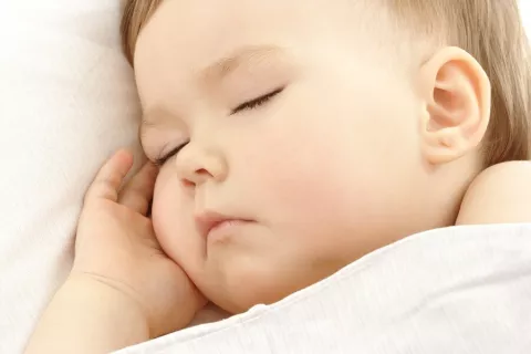 Close Up of Sleeping Baby