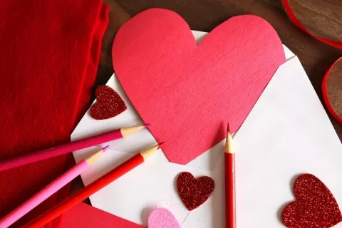 Heart Shaped Arts and Crafts