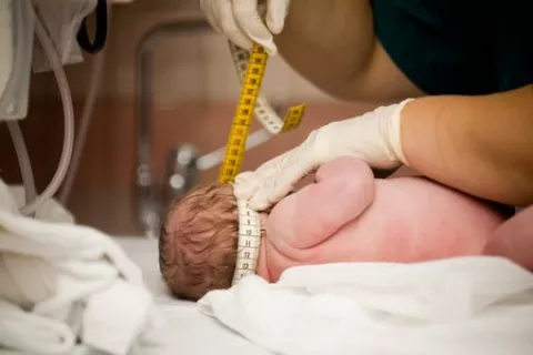 What happens after the birth of a newborn baby?