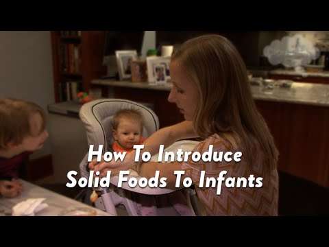 Embedded thumbnail for Starting Baby on Solids: Give Milk First