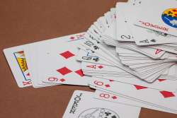 Crazy eights is a great card game for kids