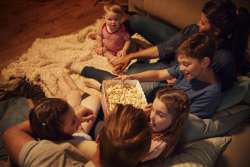 family movie night