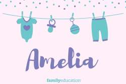 Amelia meaning and origins
