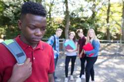 Teen Telling Racist Jokes