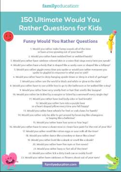 Would You Rather Printable