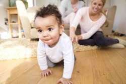 Baby Crawling