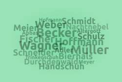 German surnames