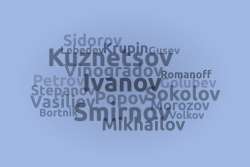 russian last names 