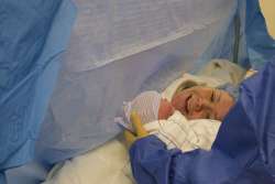 C-Section: To Clear Drape or Solid Drape? 