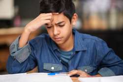 Frustrated High School Student