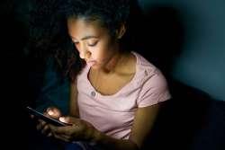 Teen on the Phone