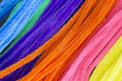 Pipe-Cleaner Shapes Activity for Kids