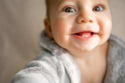 Smiling baby