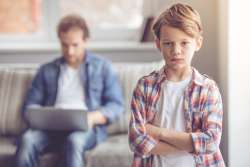 Unhappy child
