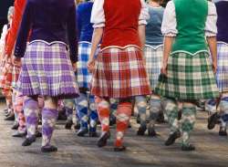 Highland dancing