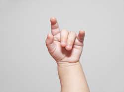 Baby sign language