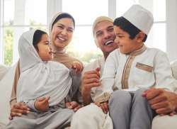 Muslim family