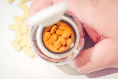 Bottle of Multivitamins